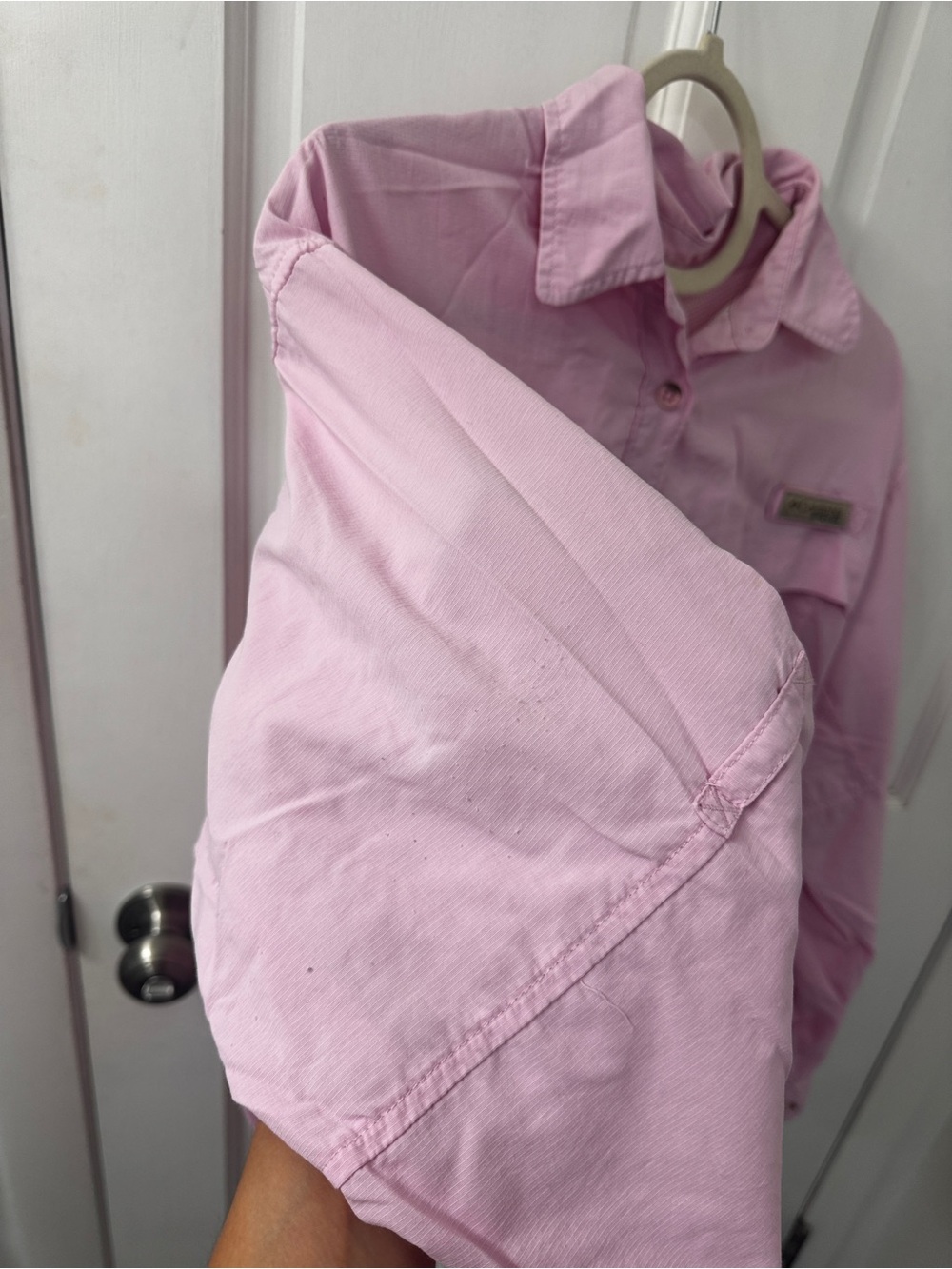 Columbia Women’s Pink Outdoor Utility Shirt-Jacket - Picture 4 of 14